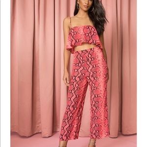Superdown Zoe Pant Set Small